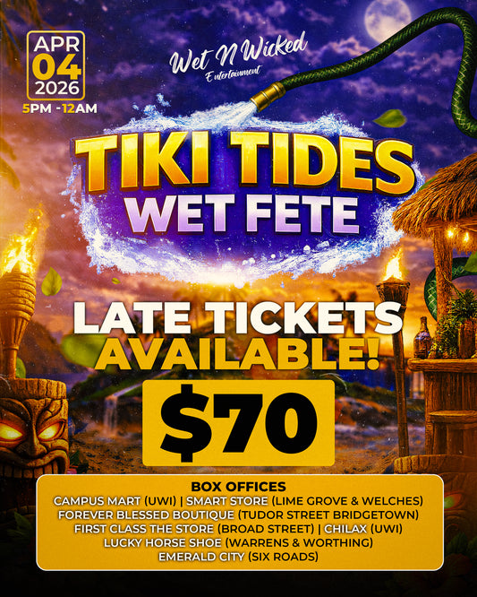 TIKI TIDES WET FETE